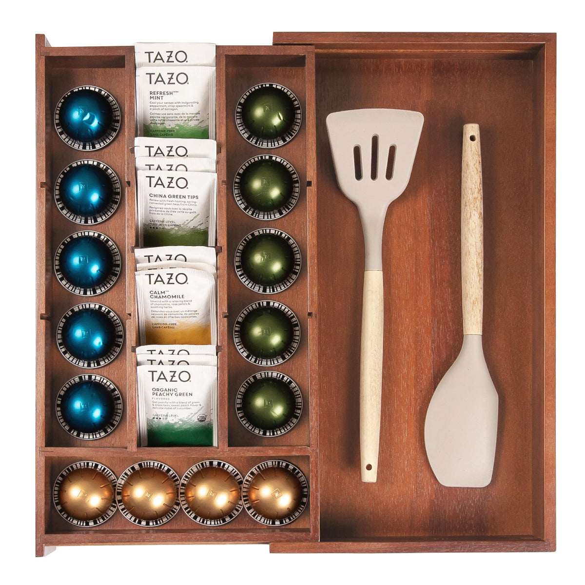 Tea Bag & Coffee Pod Organizer