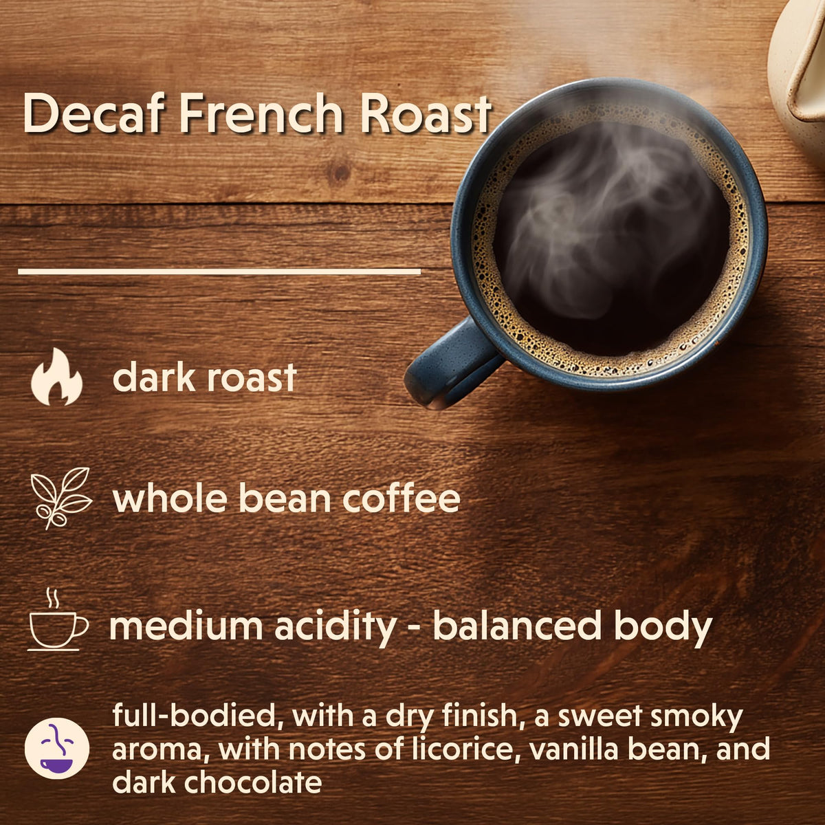 Decaf French Roast Blend (16 Ounce)
