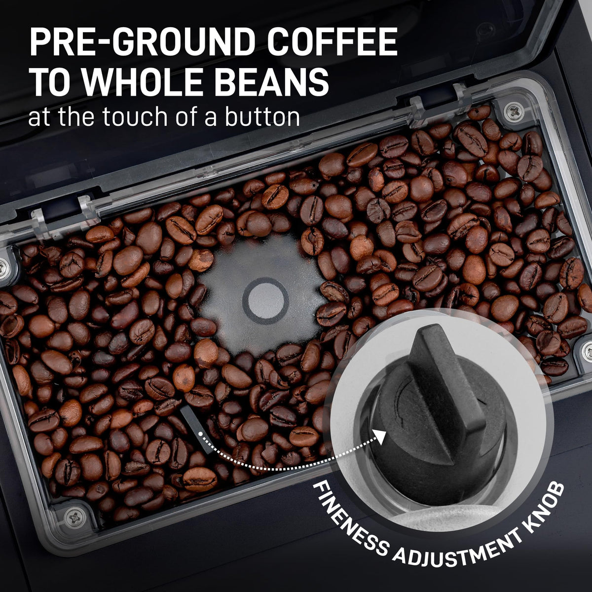 Zulay Magia Super Automatic Espresso Maker Machine with Grinder