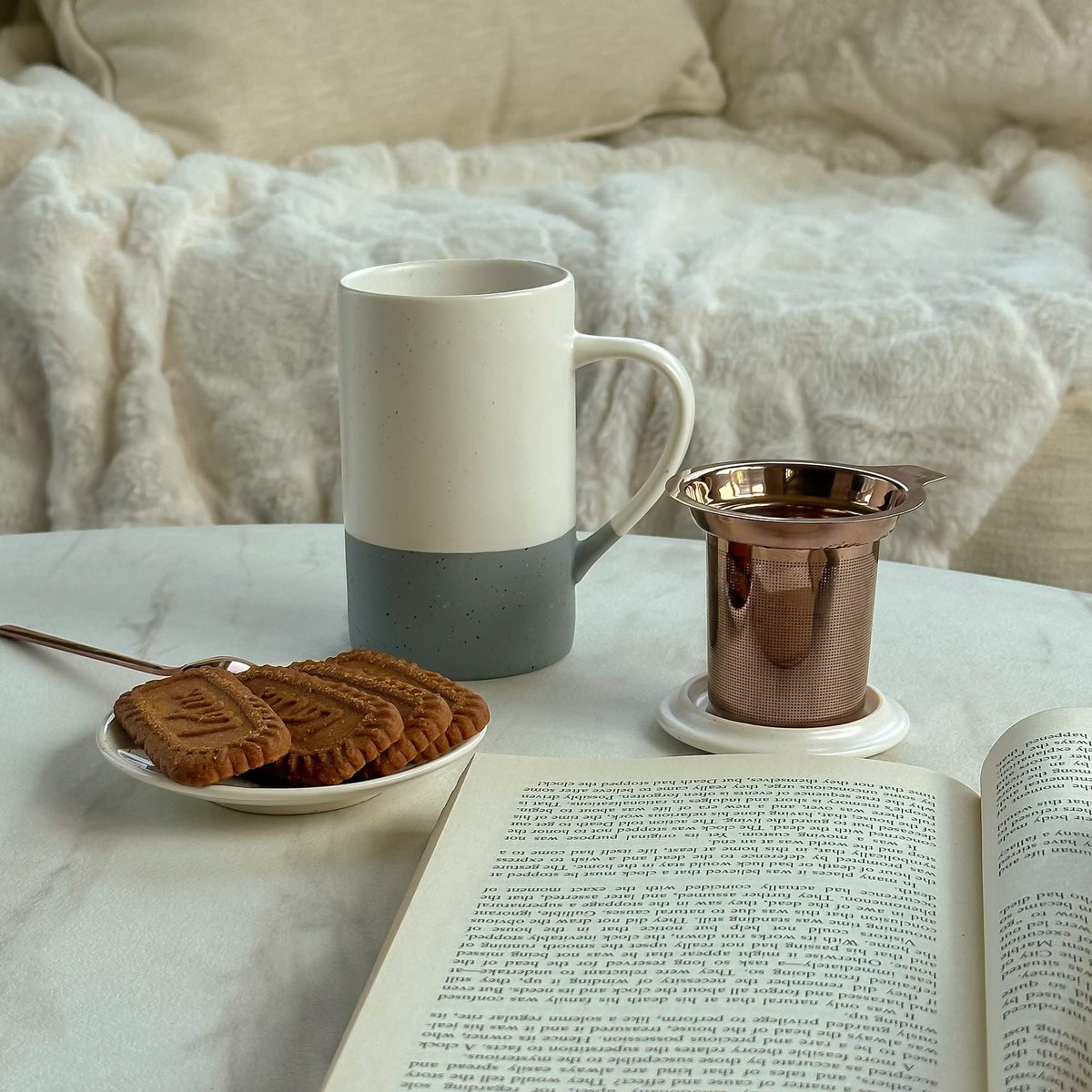 Mora Ceramics Tea Cup with Loose Leaf Infuser