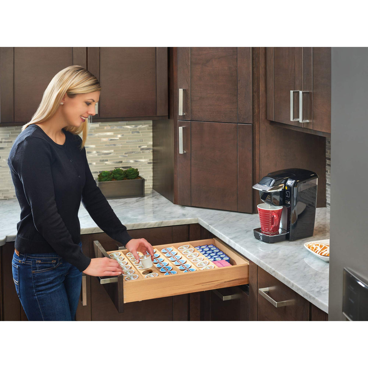 22" K Cup Coffee or Tea Pod Organizer