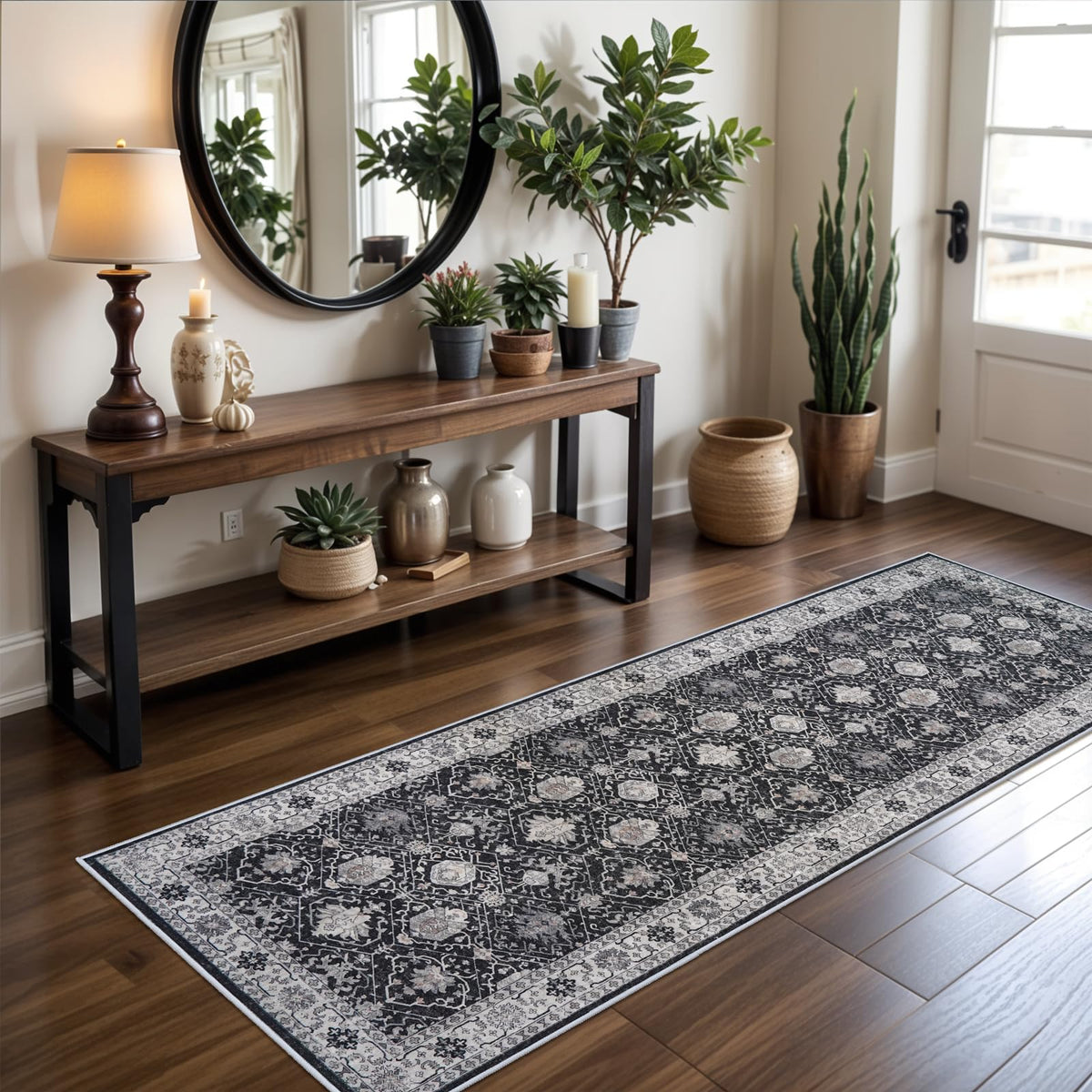 Hallway Washable Runner Rug