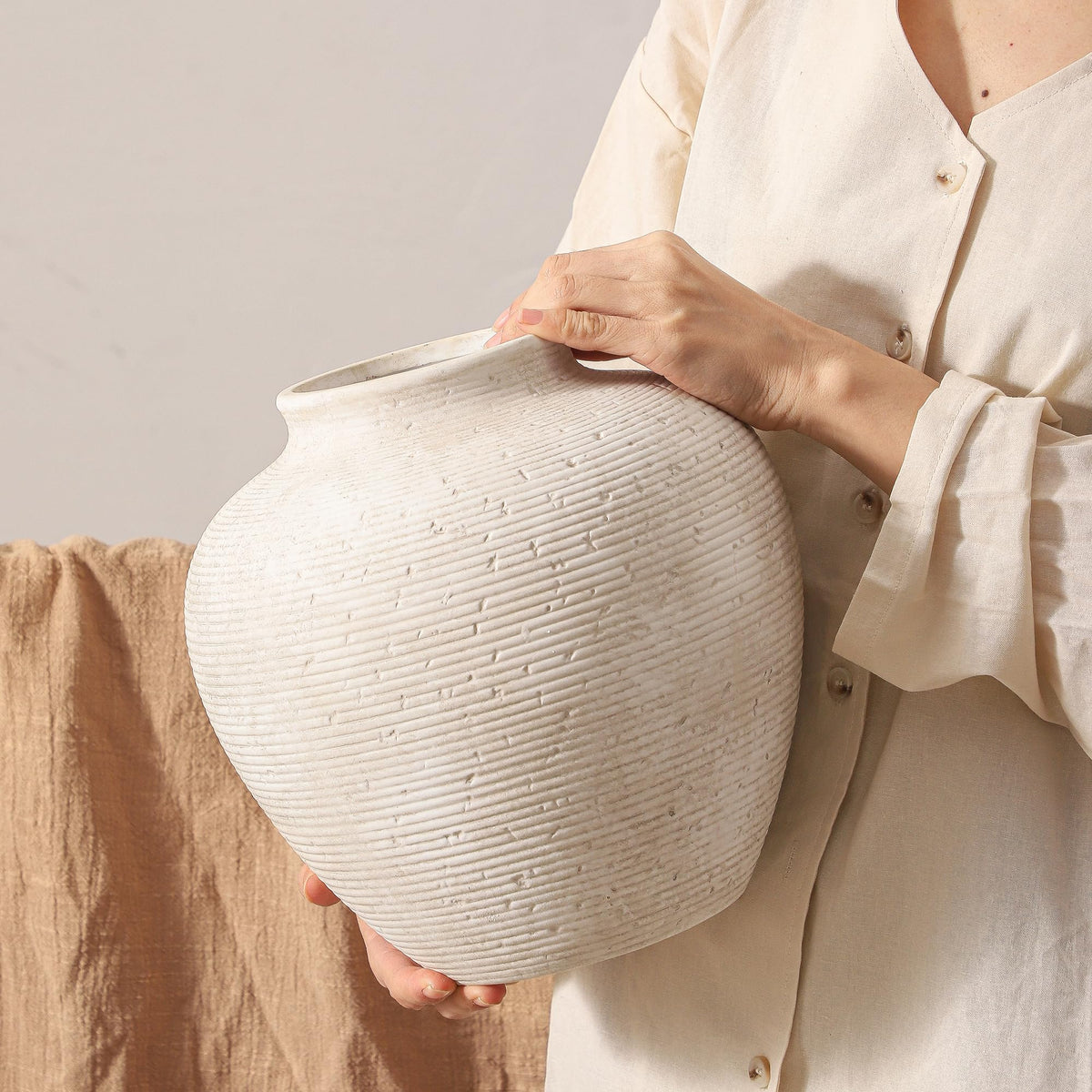 Ceramic Flower Vase Home Decor