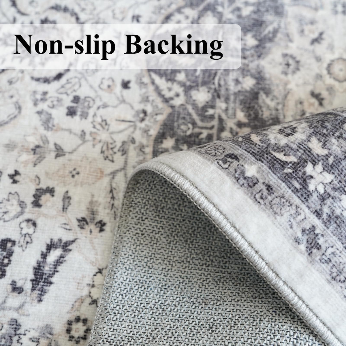 Hallway 4x8 Washable Runner Rug (32 Sq Ft)