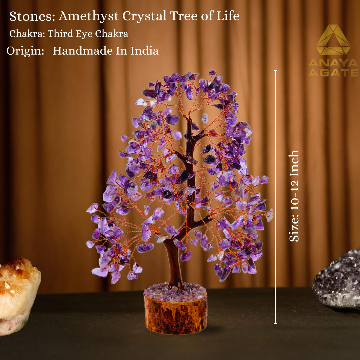 Amethyst Tree of Life Crystal Trees for Home