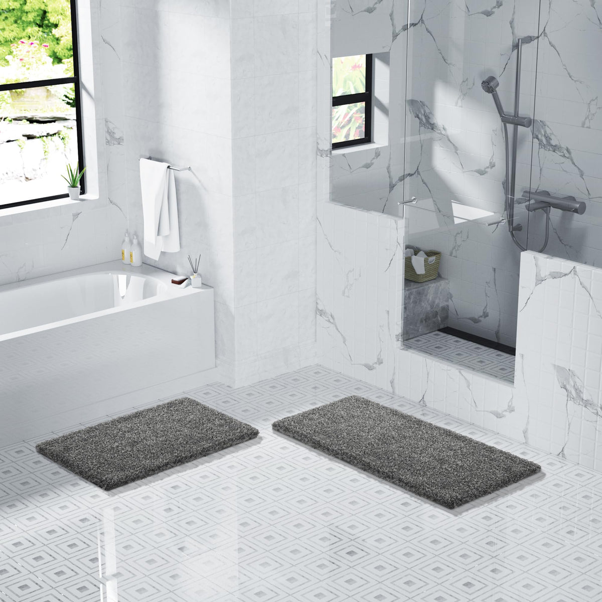 Luxury Bathroom Rugs