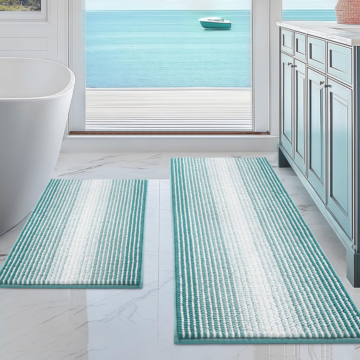 Bathroom Rugs Sets 2 Piece (9.2 Sq Ft)