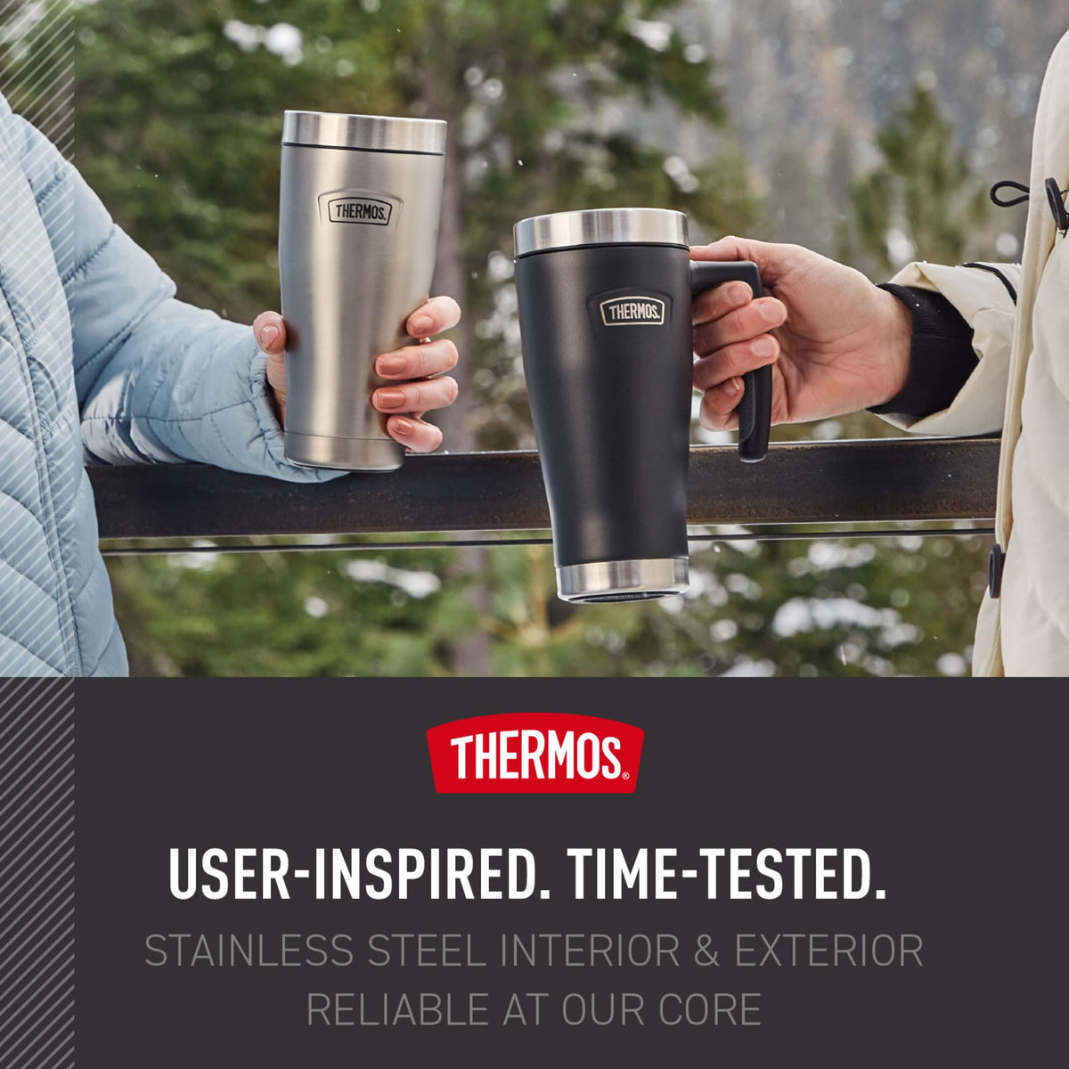 ICON SERIES Stainless Steel Mug