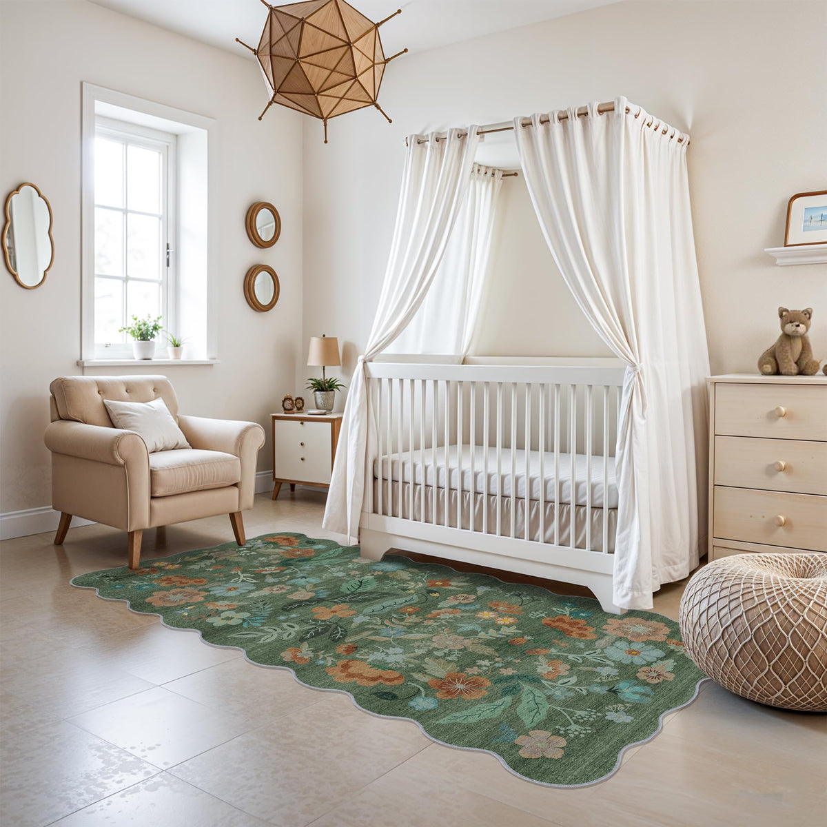Hallway 3x6 Washable Runner Rug (18 Sq Ft)