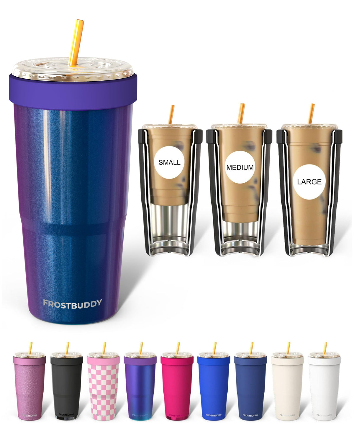 Togo Buddy 30 oz Stainless Steel Vacuum Insulated Tumbler To Go Coffee Cup