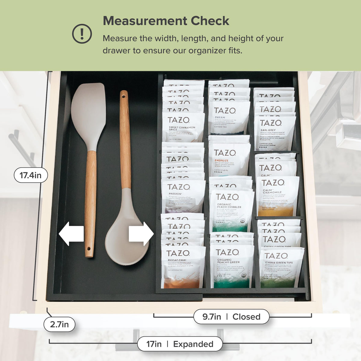 Tea Bag & Coffee Pod Organizer