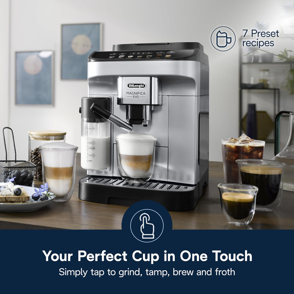 Magnifica Evo Automatic Espresso Machine