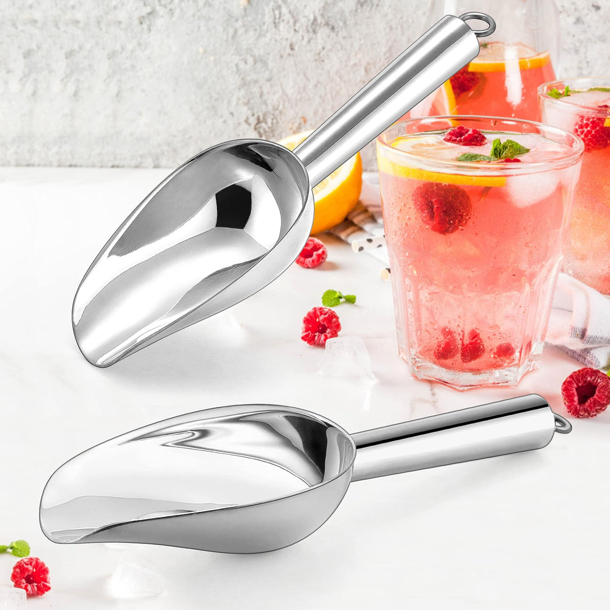 3oz Mini ice Scoop Set of 2 (2 Count)