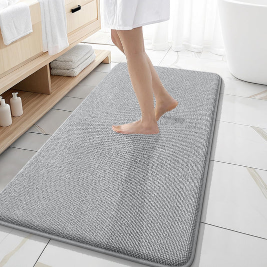 Memory Foam Bathroom Runner Rugs 47x20