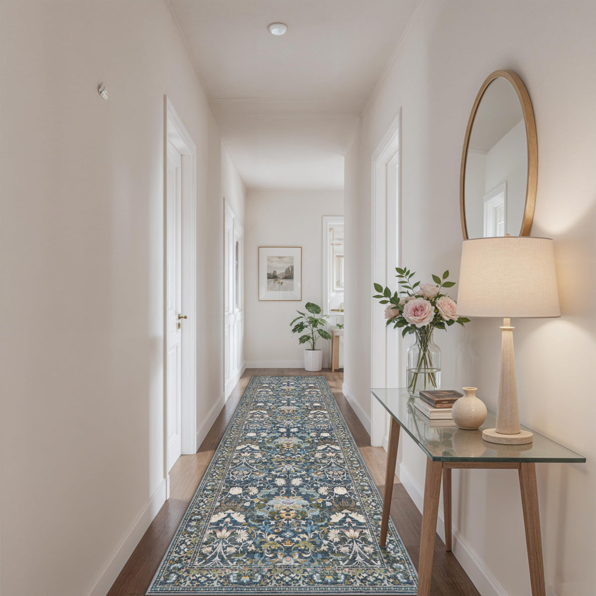 Hallway 3x10 Washable Runner Rug (30 Sq Ft)