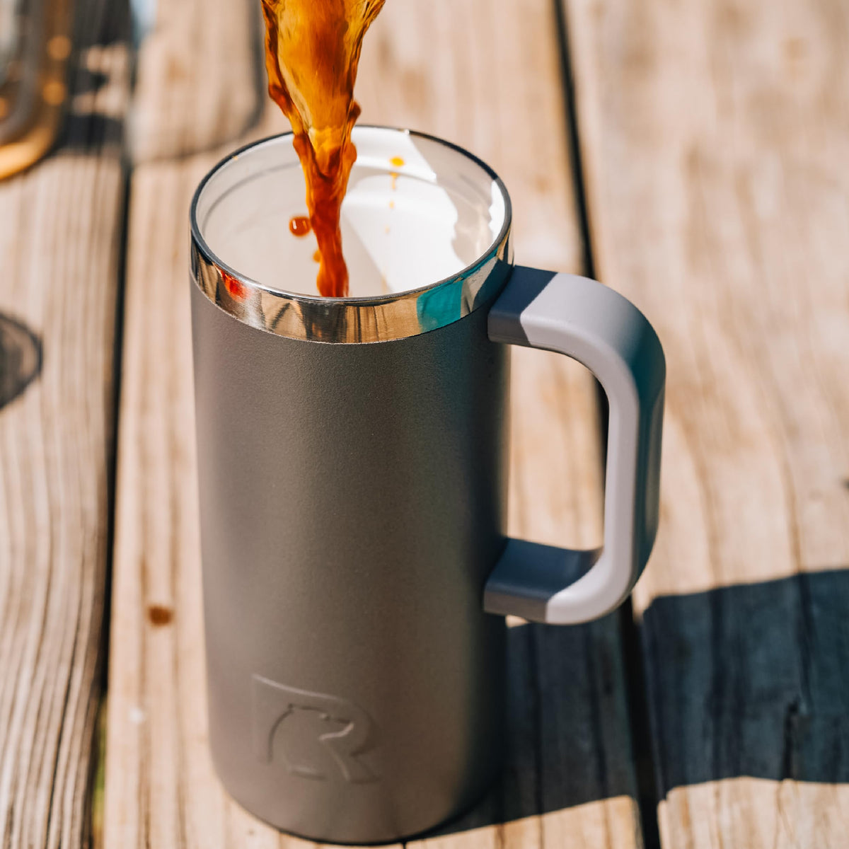 16oz Road Trip Travel Mug with Lid and Handle