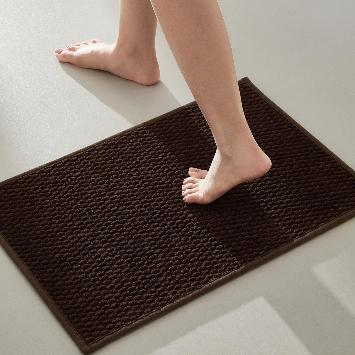 Bathroom Rugs Non Slip Washable (2.666 Sq Ft)