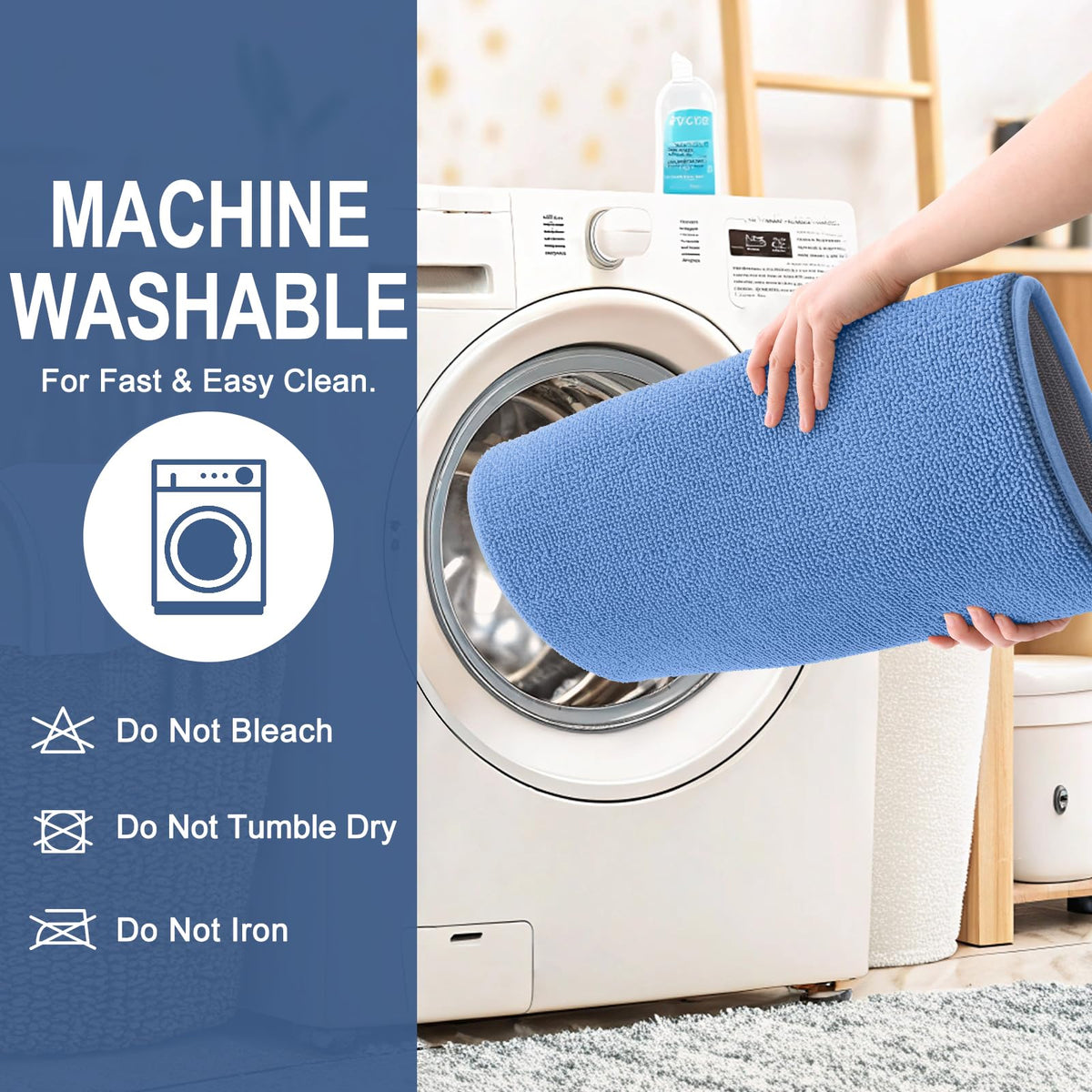 Memory Foam Bathroom Rugs 30x20
