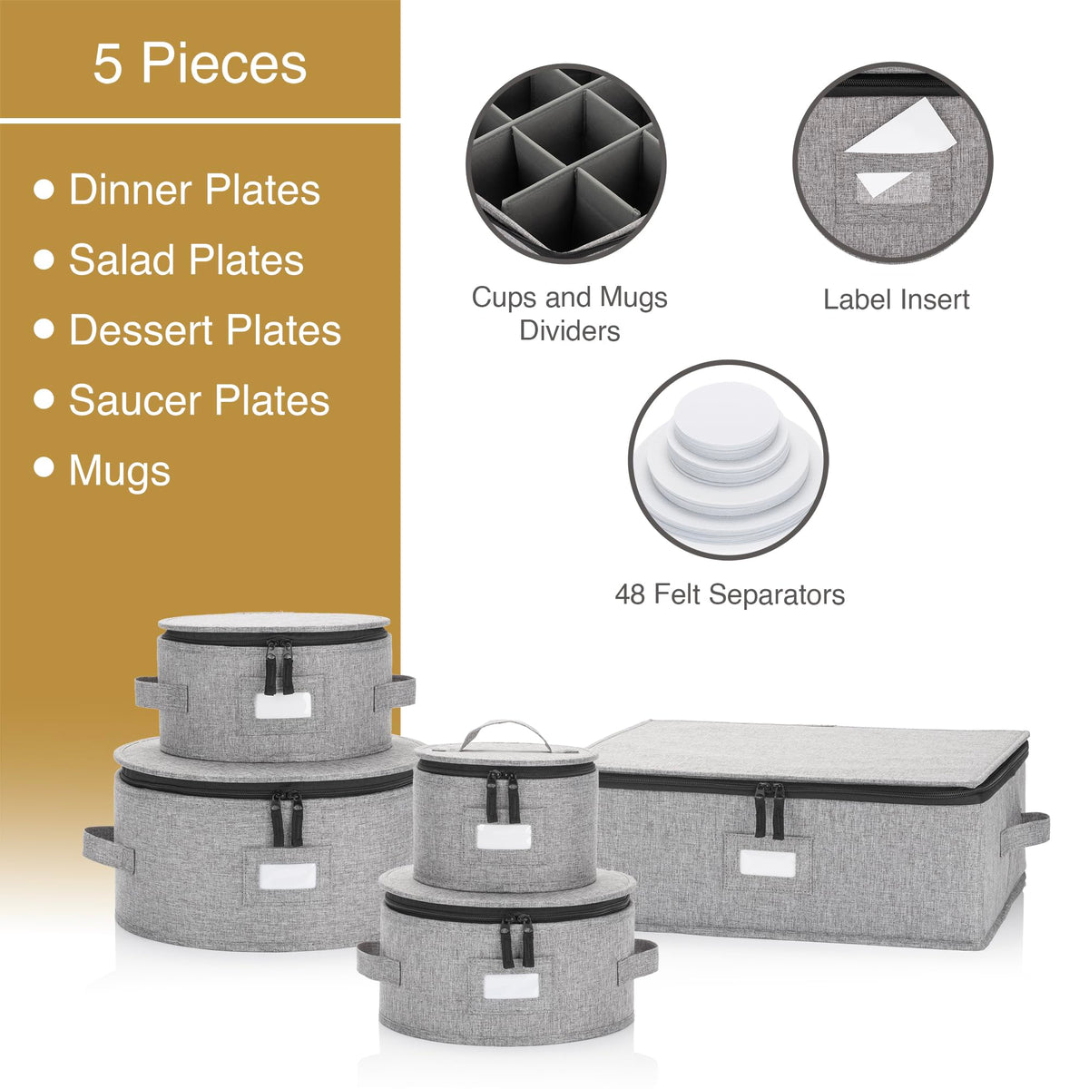 China Storage Set for Plates