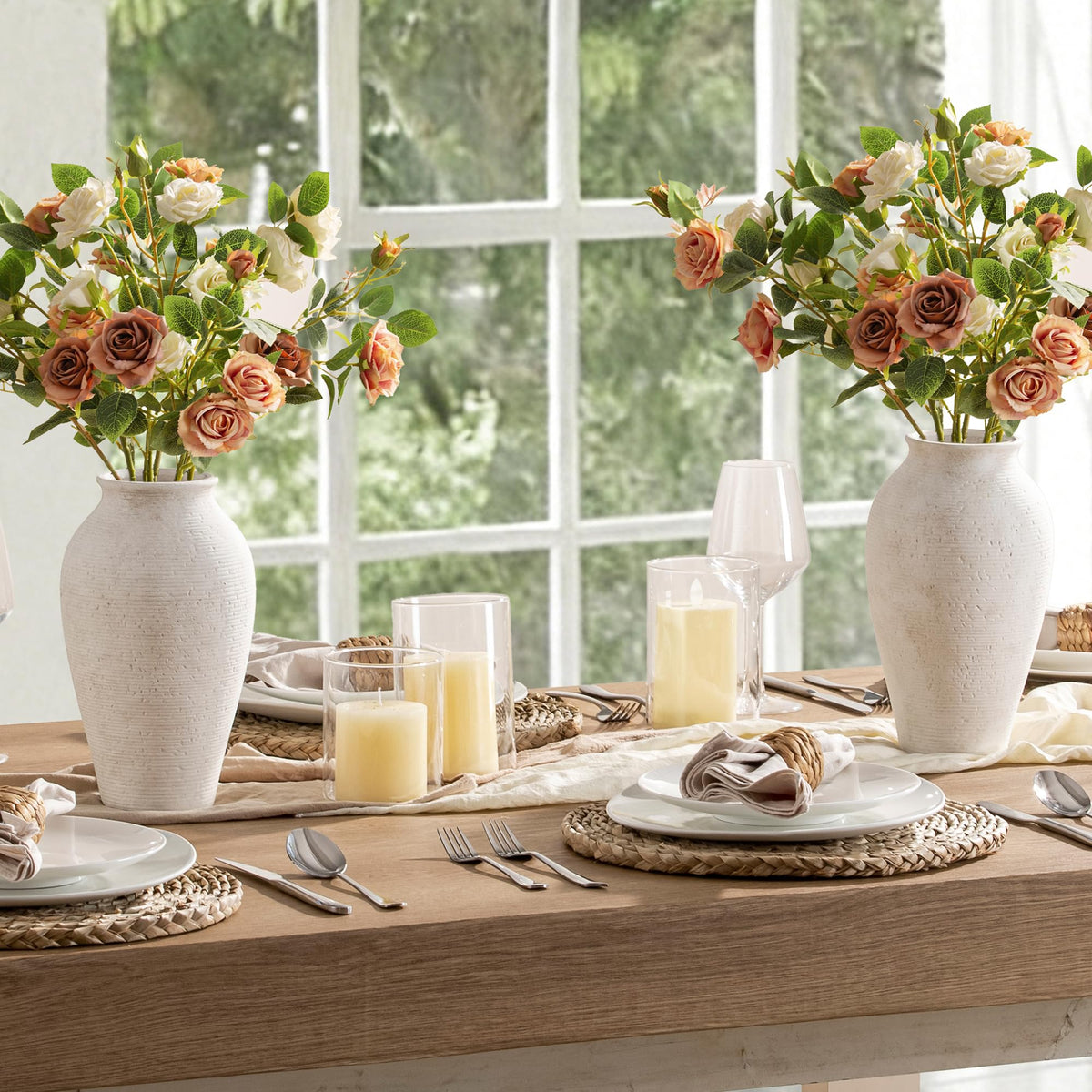 Ceramic Flower Vase Home Decor
