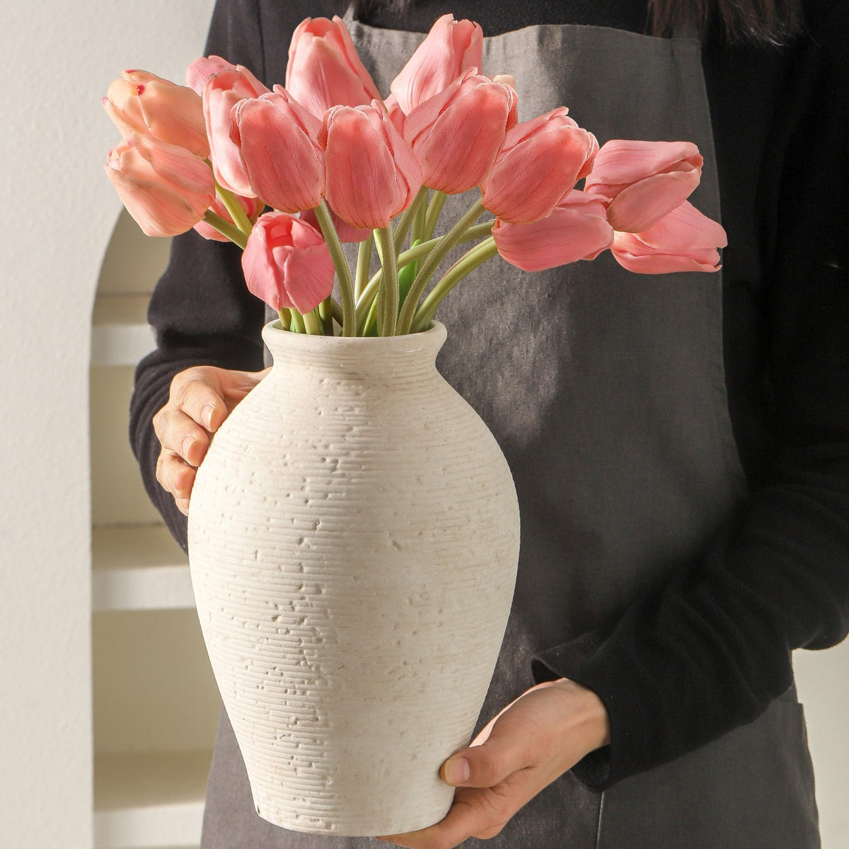 Ceramic Flower Vase Home Decor