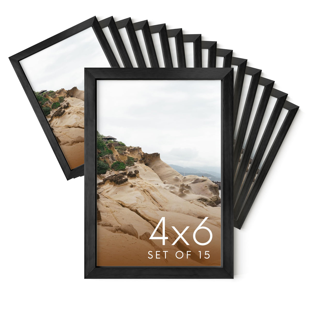 4x6 Black Metal Picture Frames