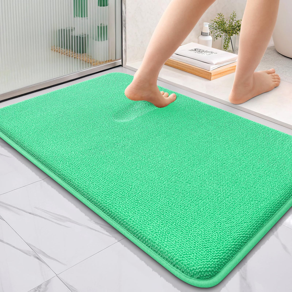Thick Memory Foam Bathroom Rug 36x24
