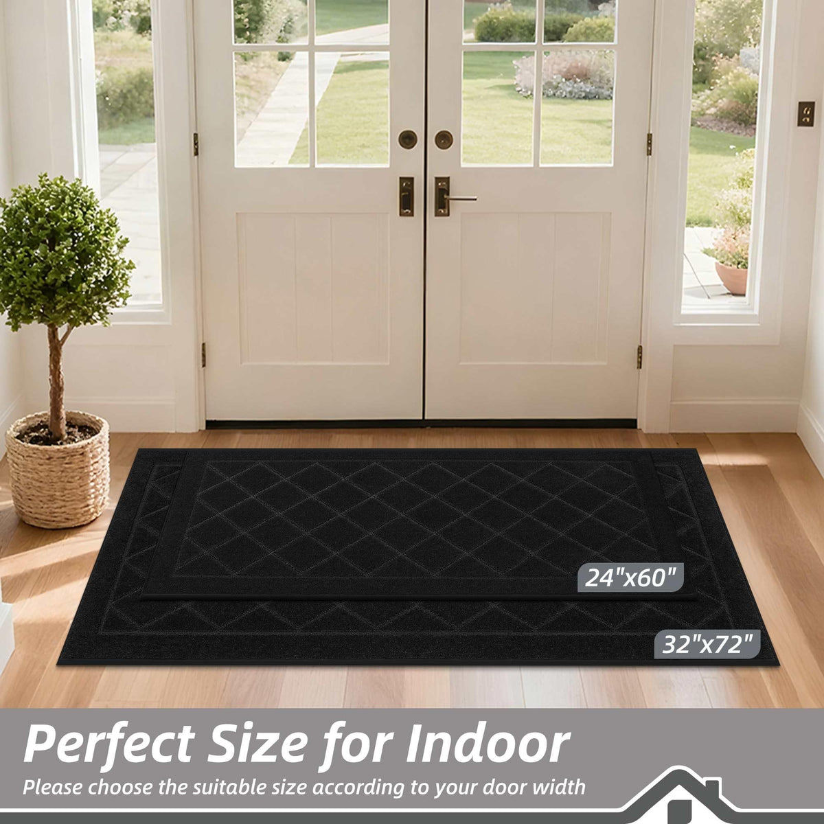 Dirt Trapper Door Mat 24" x 60"