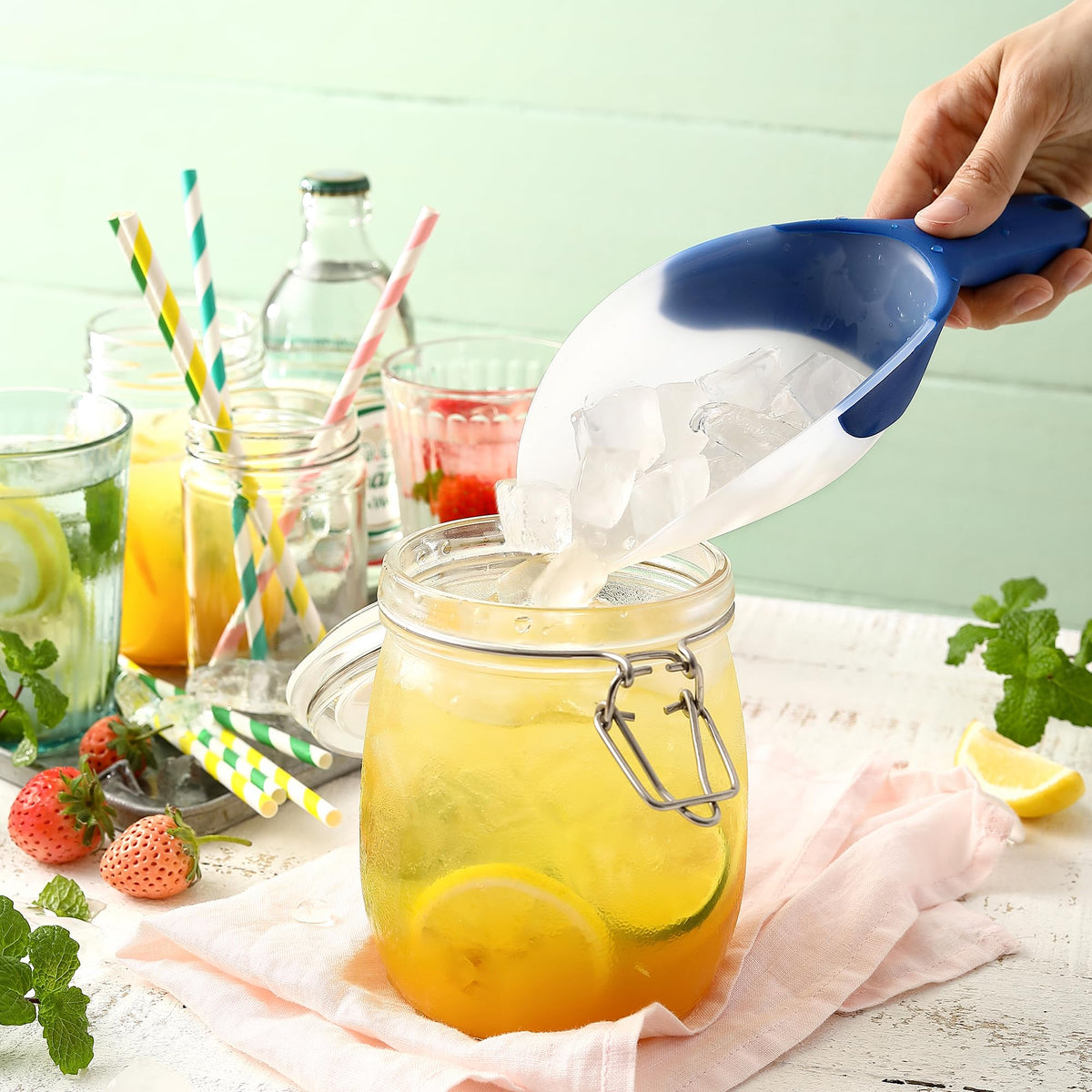 Magnetic Ice Scoop for Freezer (2 Count)