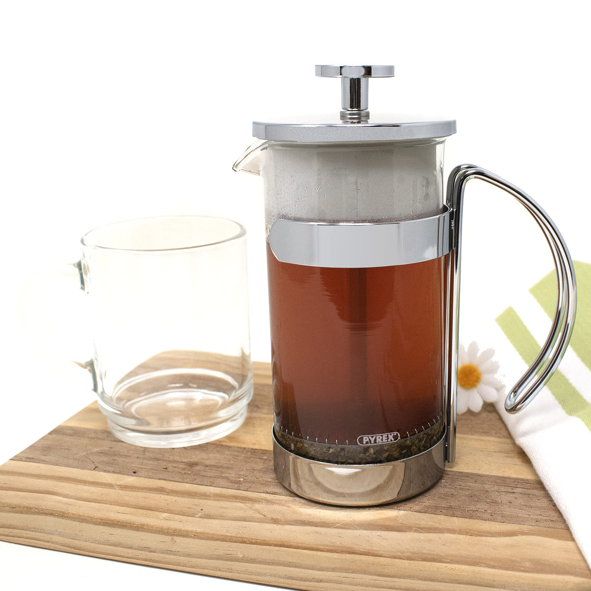 5581 Glass Chrome Coffee