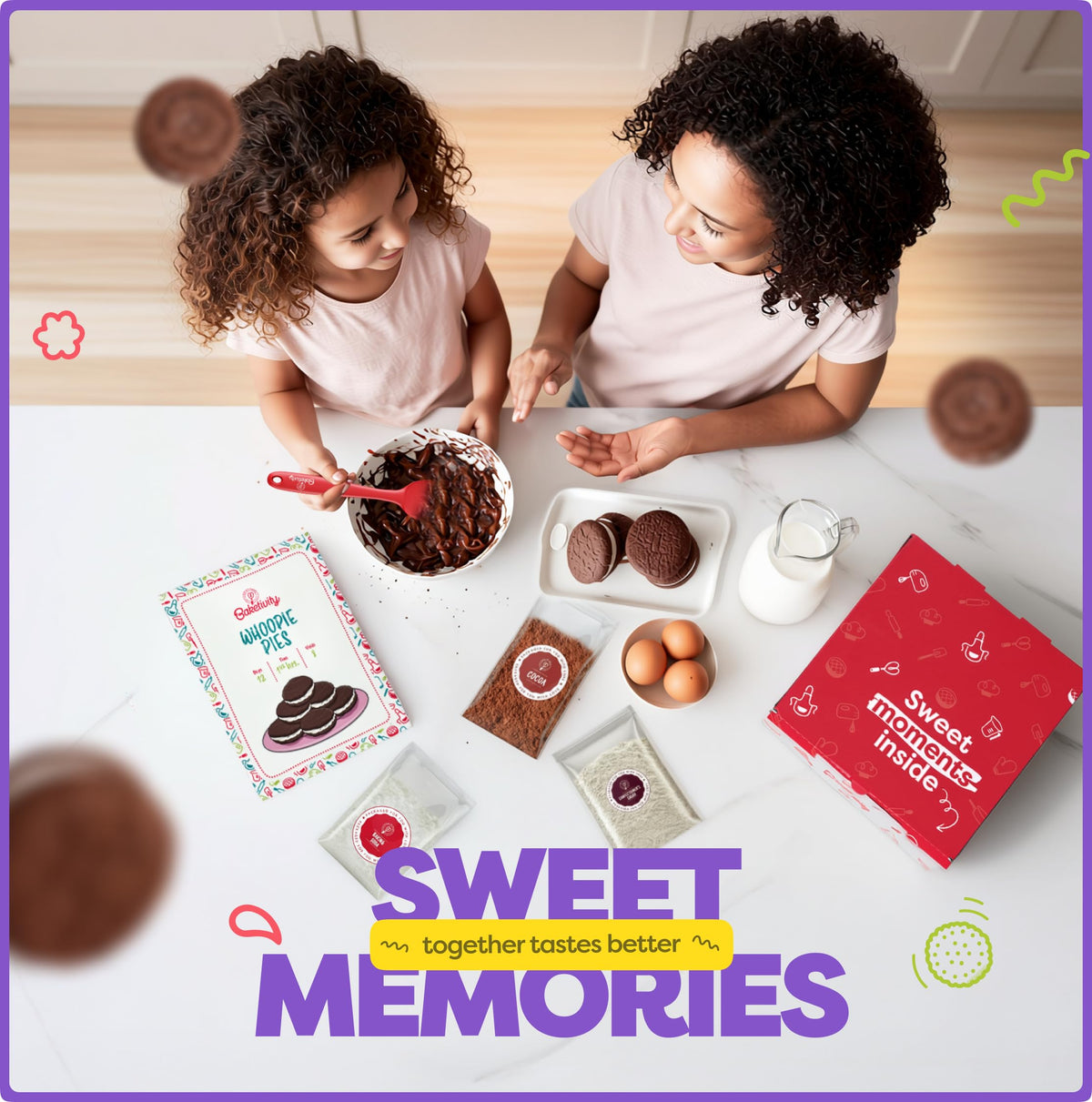 Whoopie Pie Kids Baking Kit with Pre