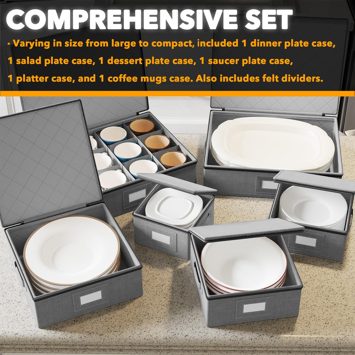 China Storage Containers 6 Pack