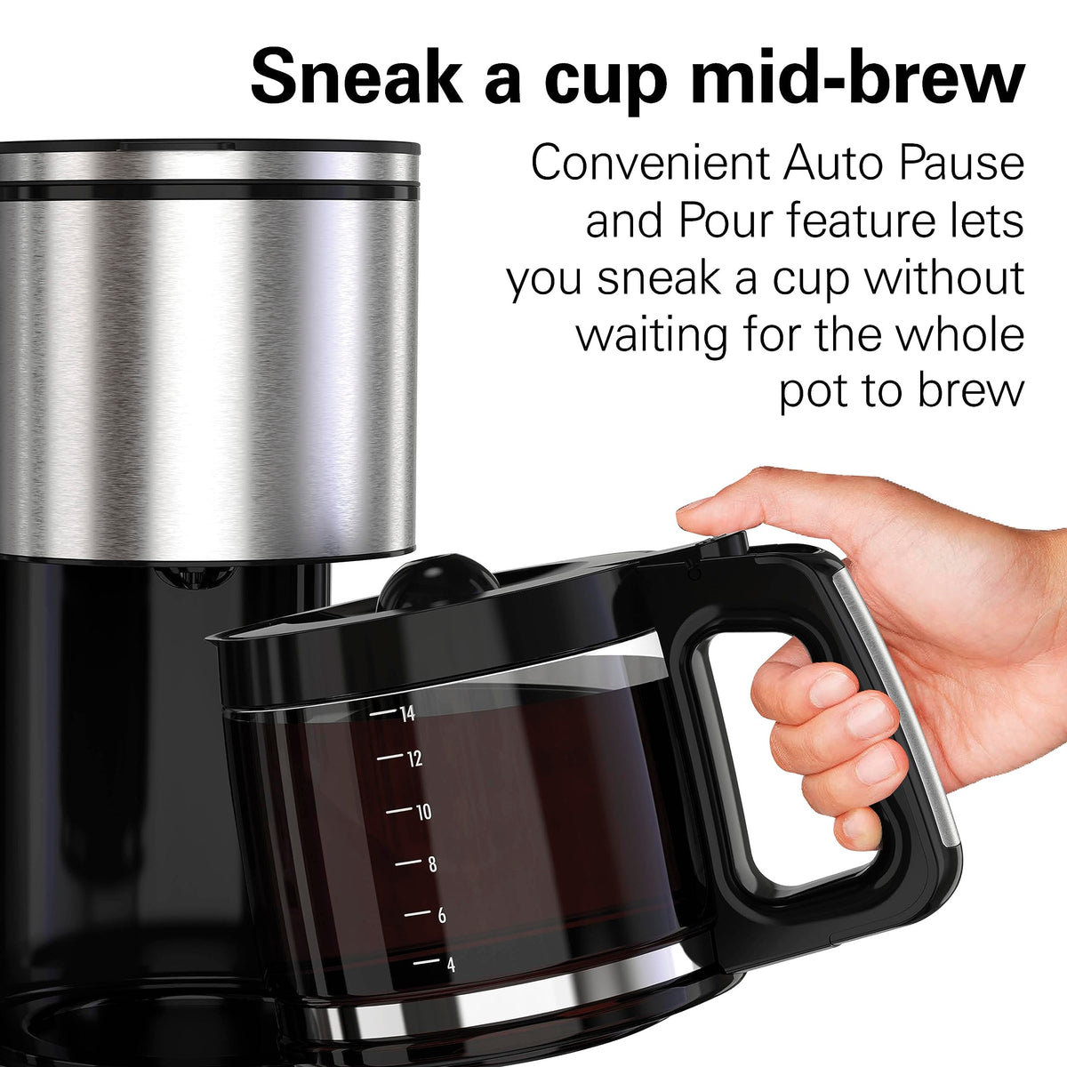 14 Cup Programmable Drip Coffee Maker