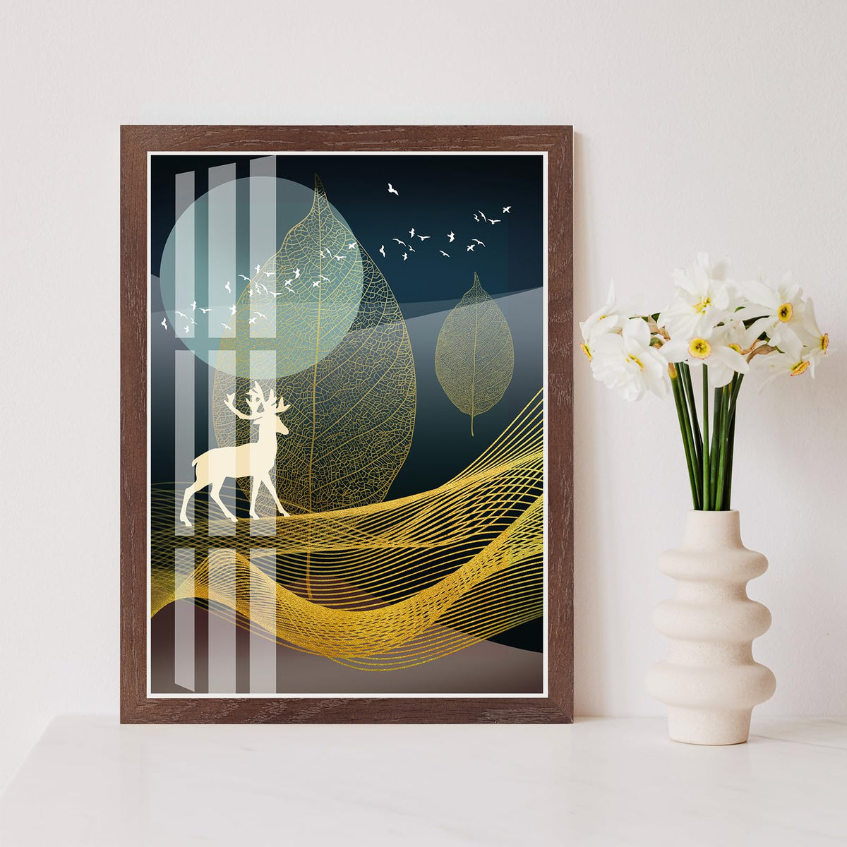 18x24 Solid Oak Wood Picture Frame