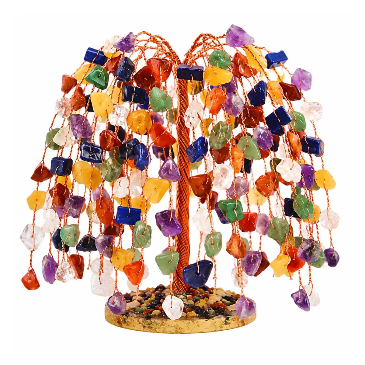 Seven Chakra Crystal Tree of Life