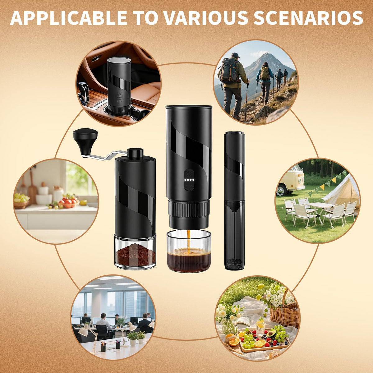 Portable Coffee Maker Set
