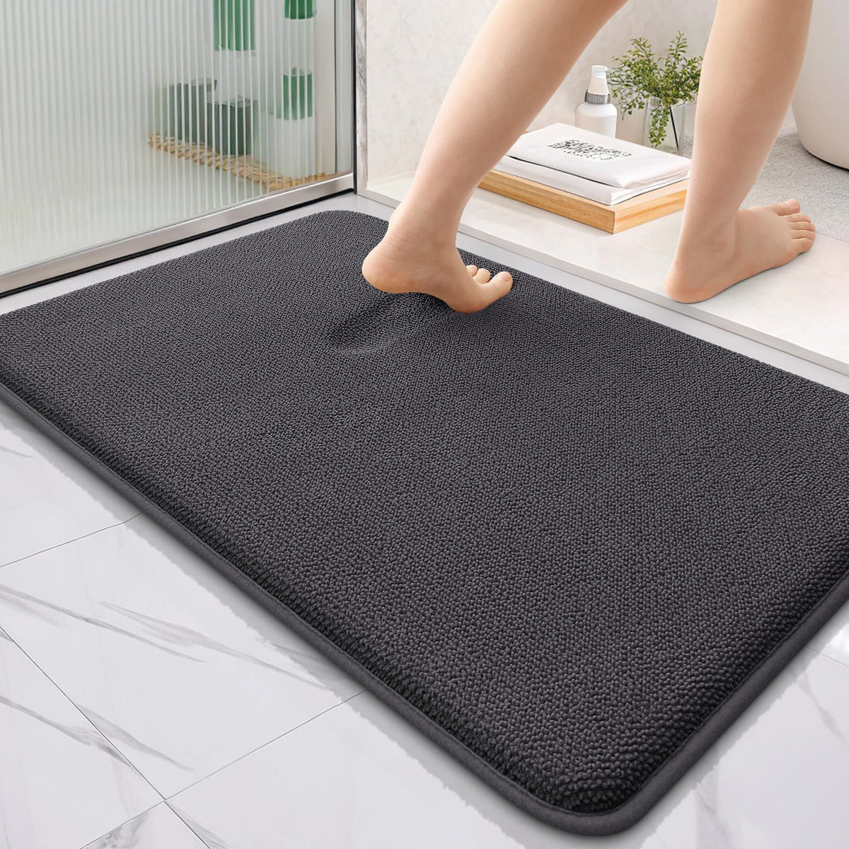 Thick Memory Foam Bathroom Rugs 36x24