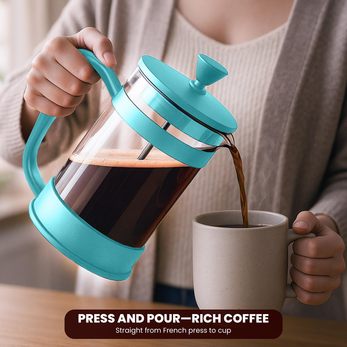 12 oz Glass French Press