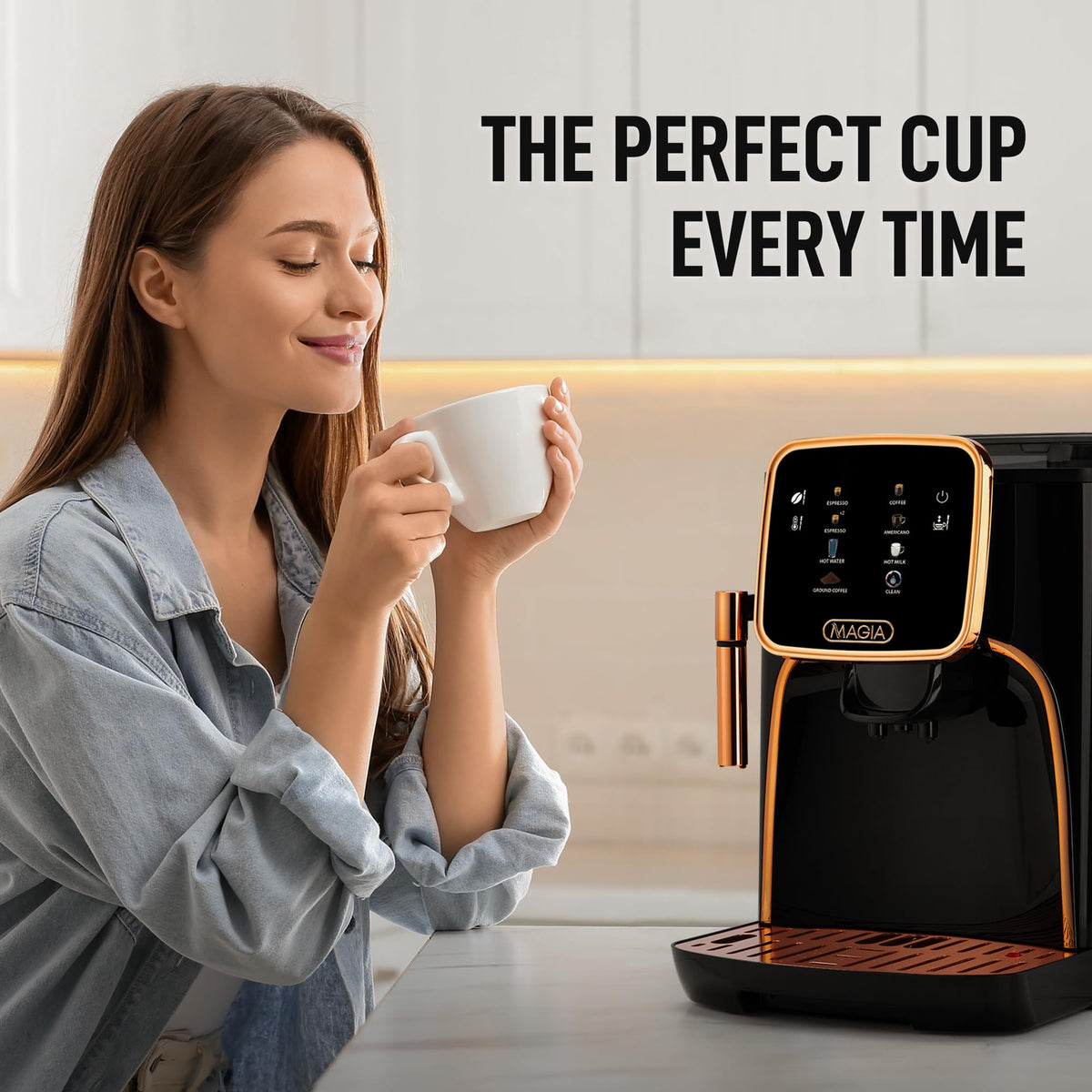Magia Clasica Automatic Espresso Machine with Built