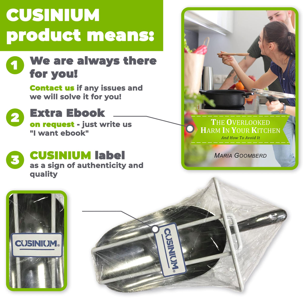 12 oz Aluminum Ice Scoop with Holder