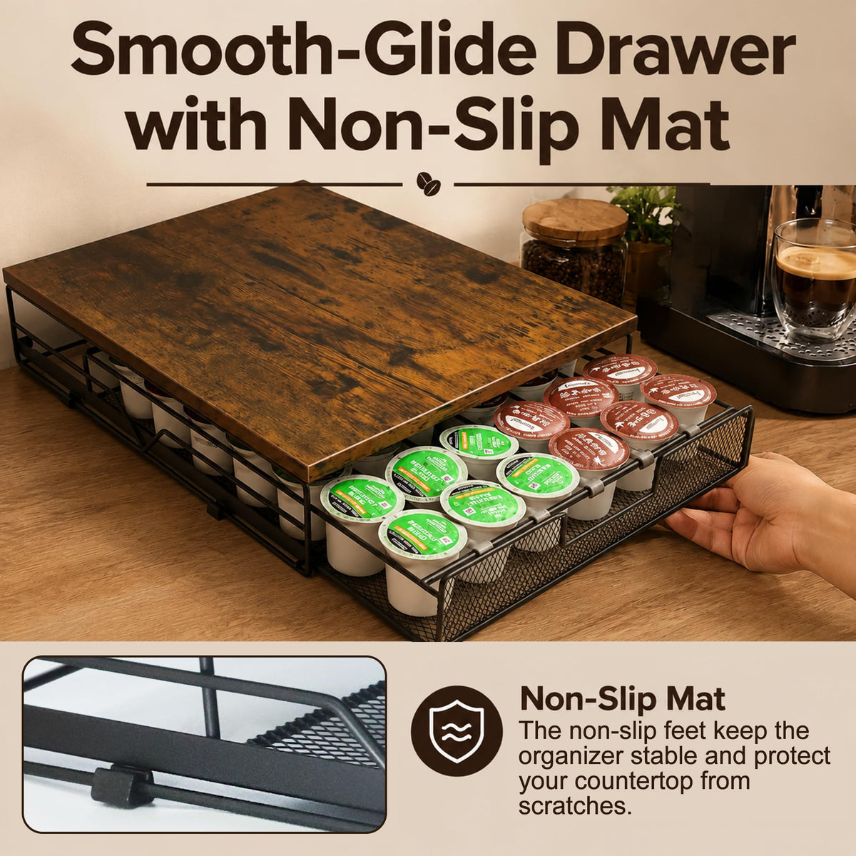 K Cup Holder Drawer for 35