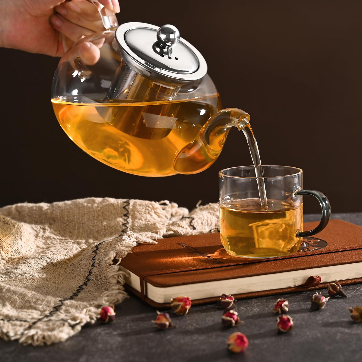 Glass Teapot and Infuser