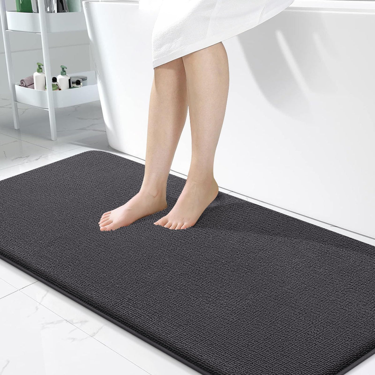 Memory Foam Bathroom Runner Rug 50x30