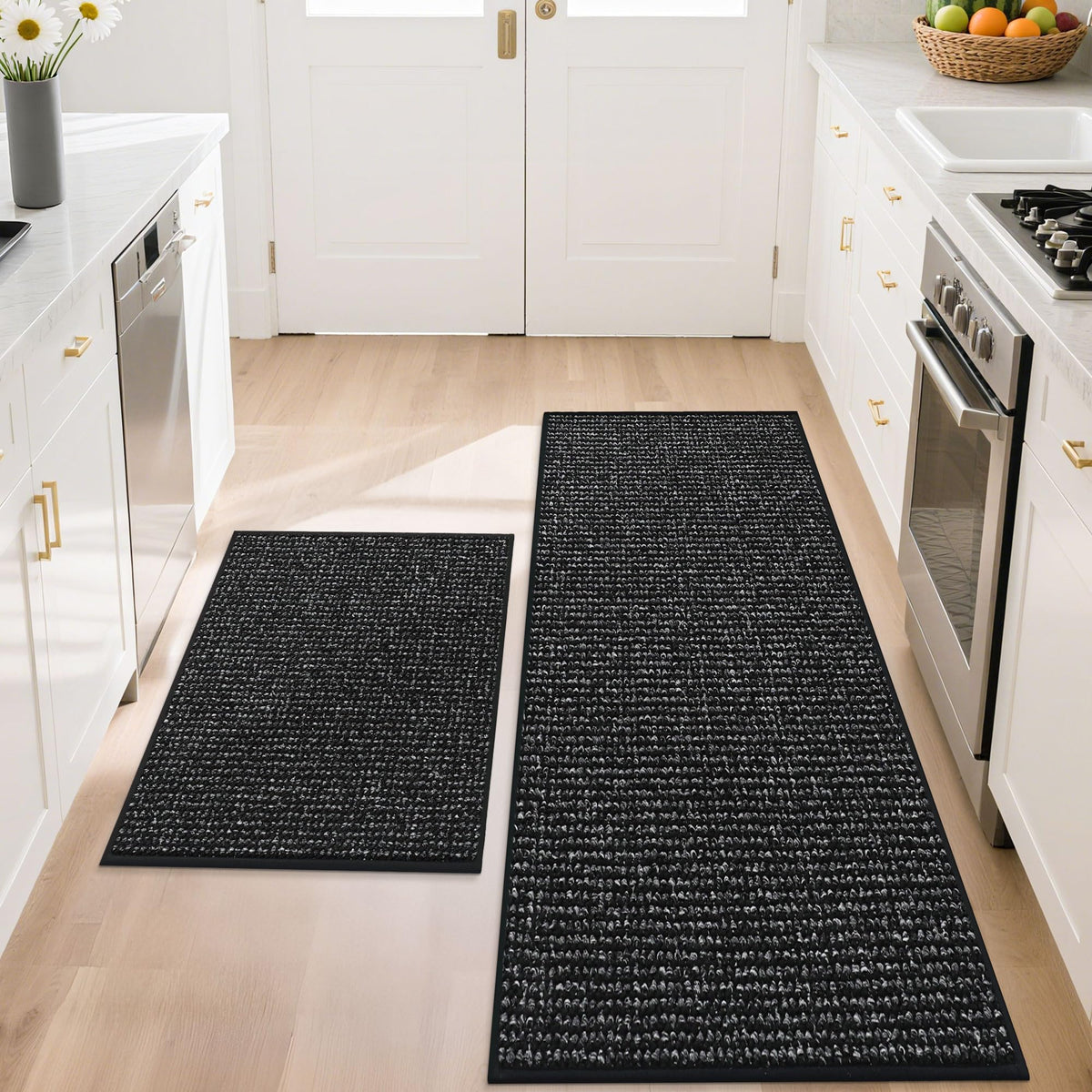 Kitchen Rugs and Mats 2PCS Non