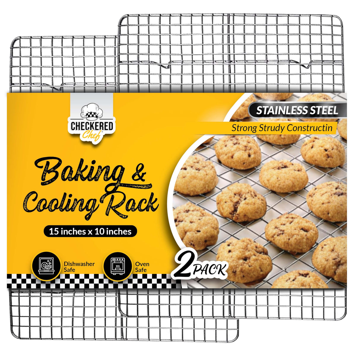 Cooling Rack for Cooking and Baking (2 Count)