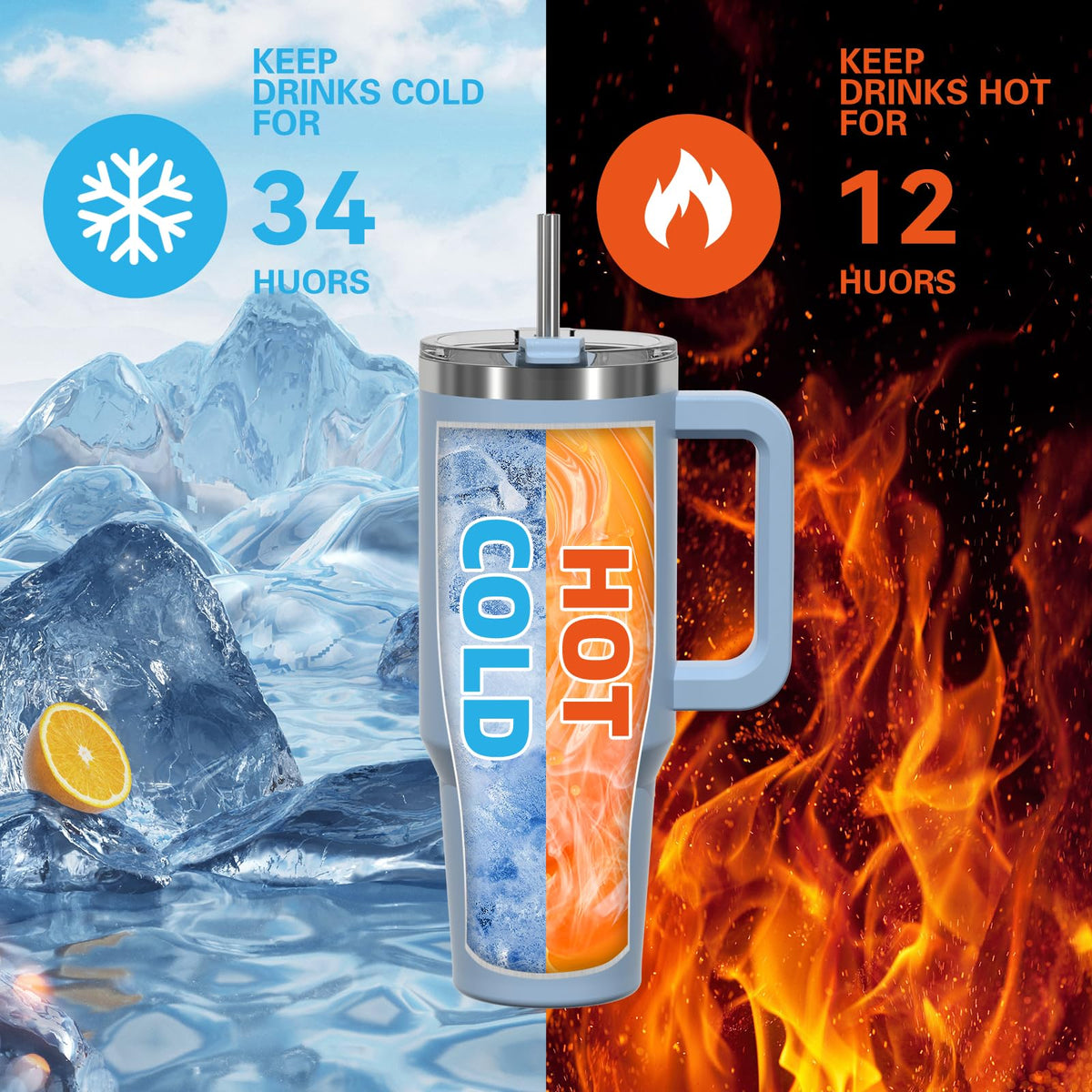 30 oz Tumbler with Handle