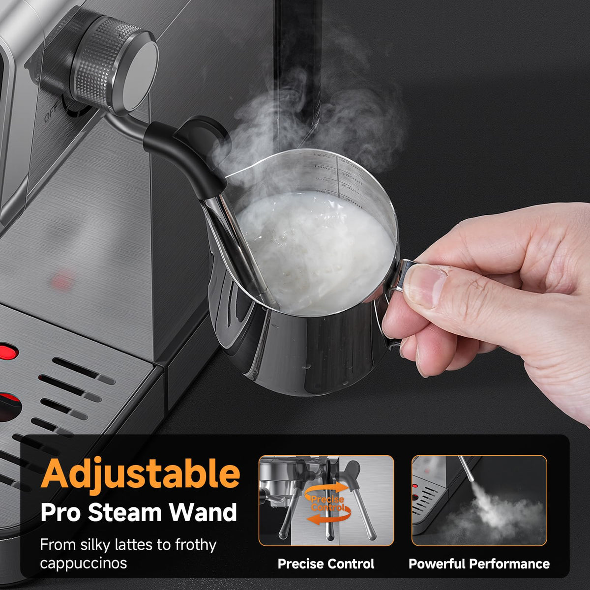 20 Bar Home Espresso Coffee Machine