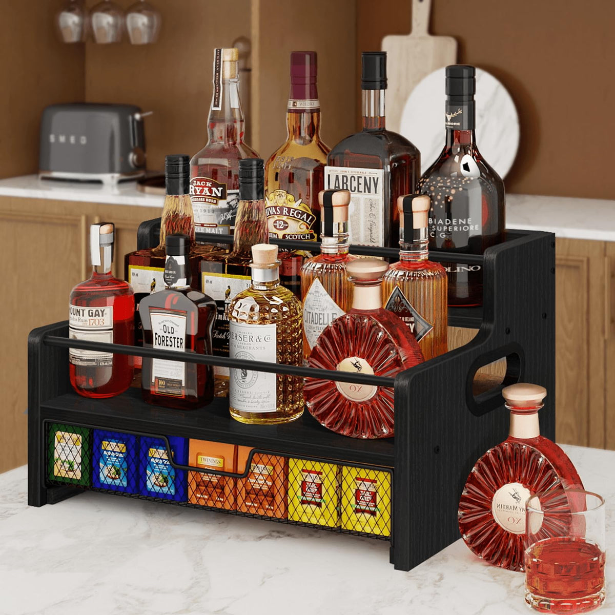 3 Tier Coffee Bar Organizer