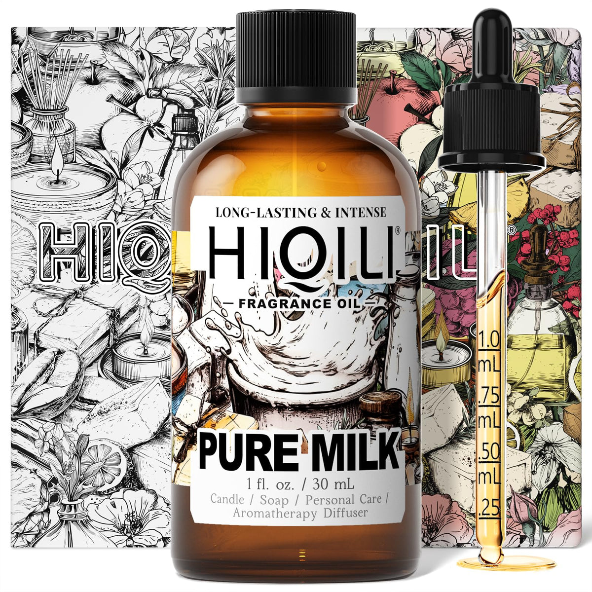 Pure Milk Fragrance Oil for Soap Making & Body Wash