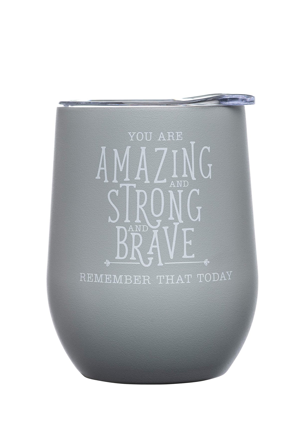 Insulated Wine Tumbler Cup with Lid 12 oz